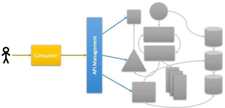 API Management in front of "something"